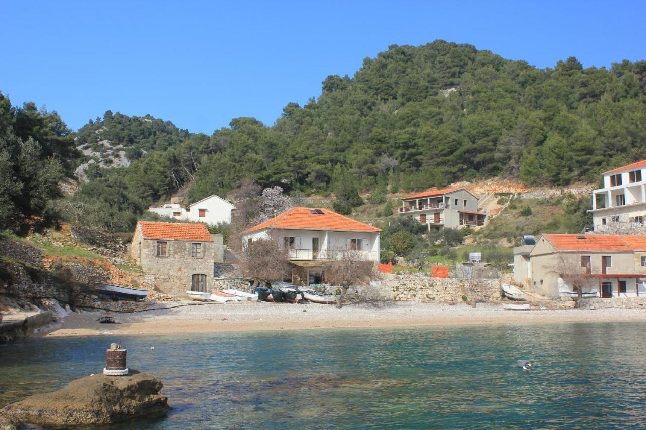 Seaside Secluded Apartments Cove Torac, Hvar - 589 Gdinj Exteriör bild